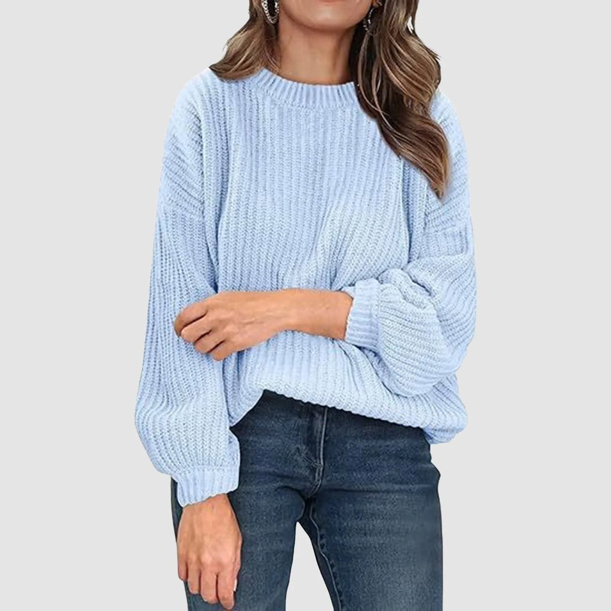 Aria Waffle Knit Sweater