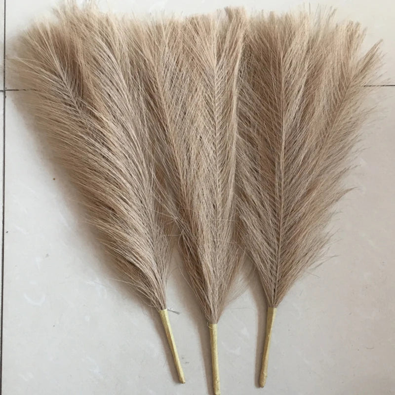 Faux Pampas Grass Stems