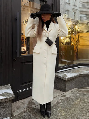 Vivienne Wool Long Coat