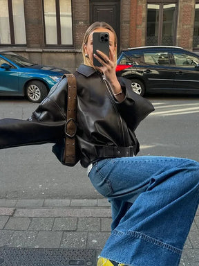 Milan Street Leather Jacket