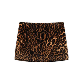 Milan Leopard Velvet Blazer