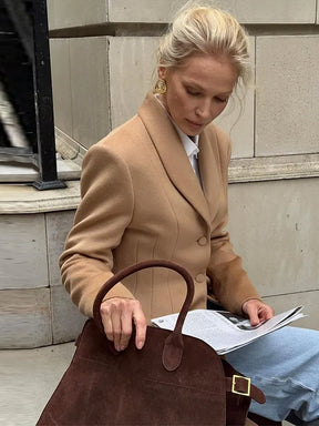 Vivienne Wool Long Coat