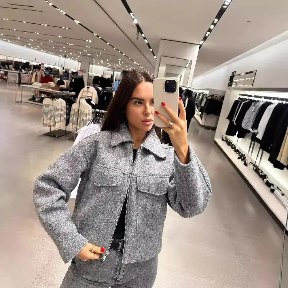 Amélie Cropped Jacket