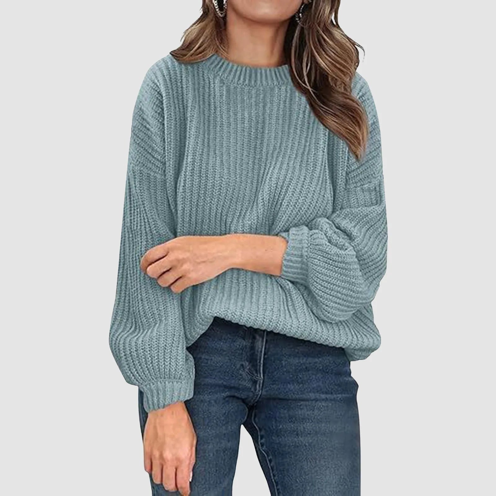 Aria Waffle Knit Sweater