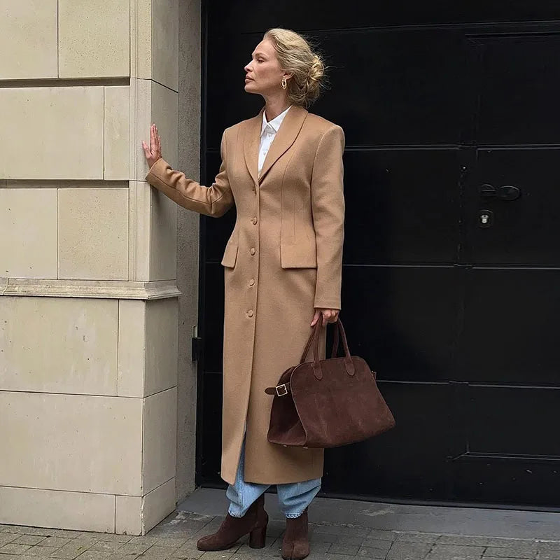 Vivienne Wool Long Coat