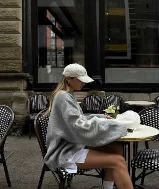 Varsity Knit Sweater