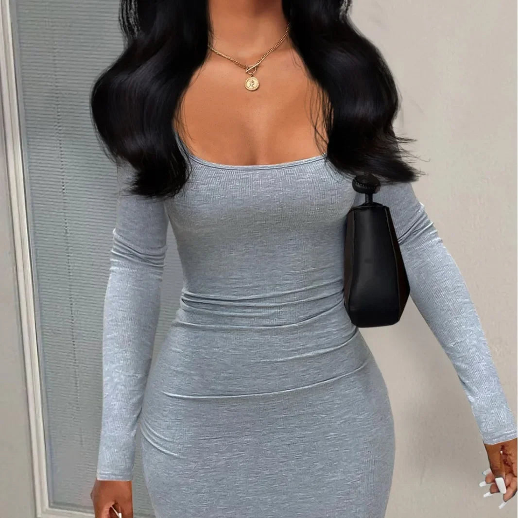 Amelie Long Sleeve Maxi Dress