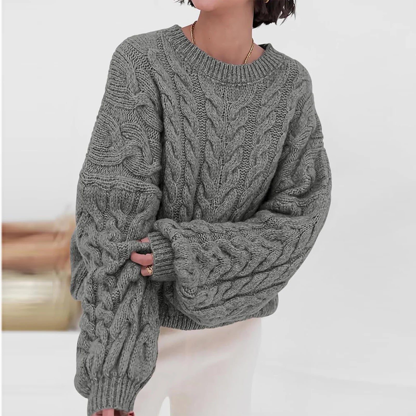 Sienna Cable Knit Sweater