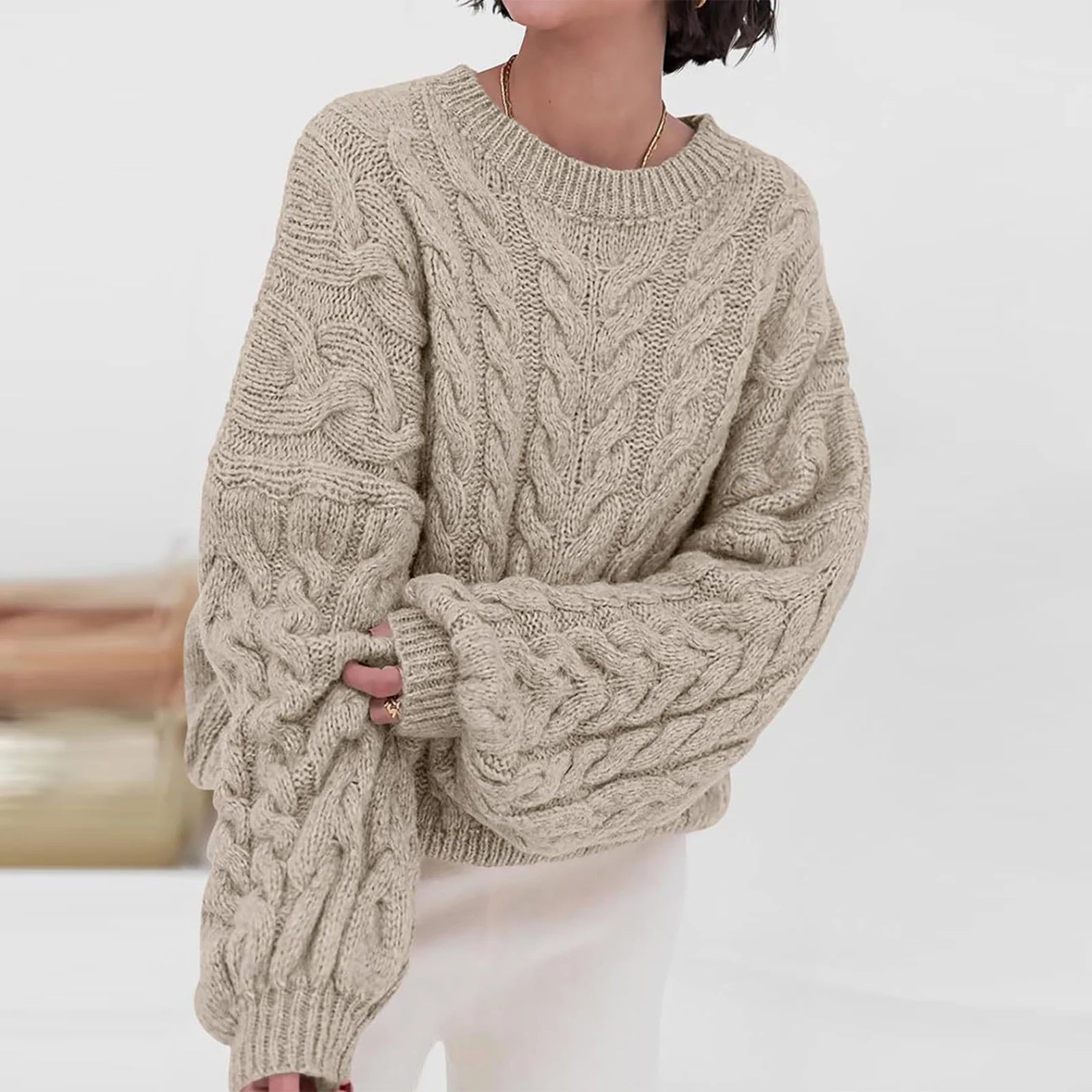 Sienna Cable Knit Sweater