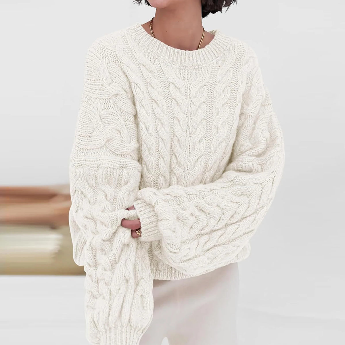 Sienna Cable Knit Sweater