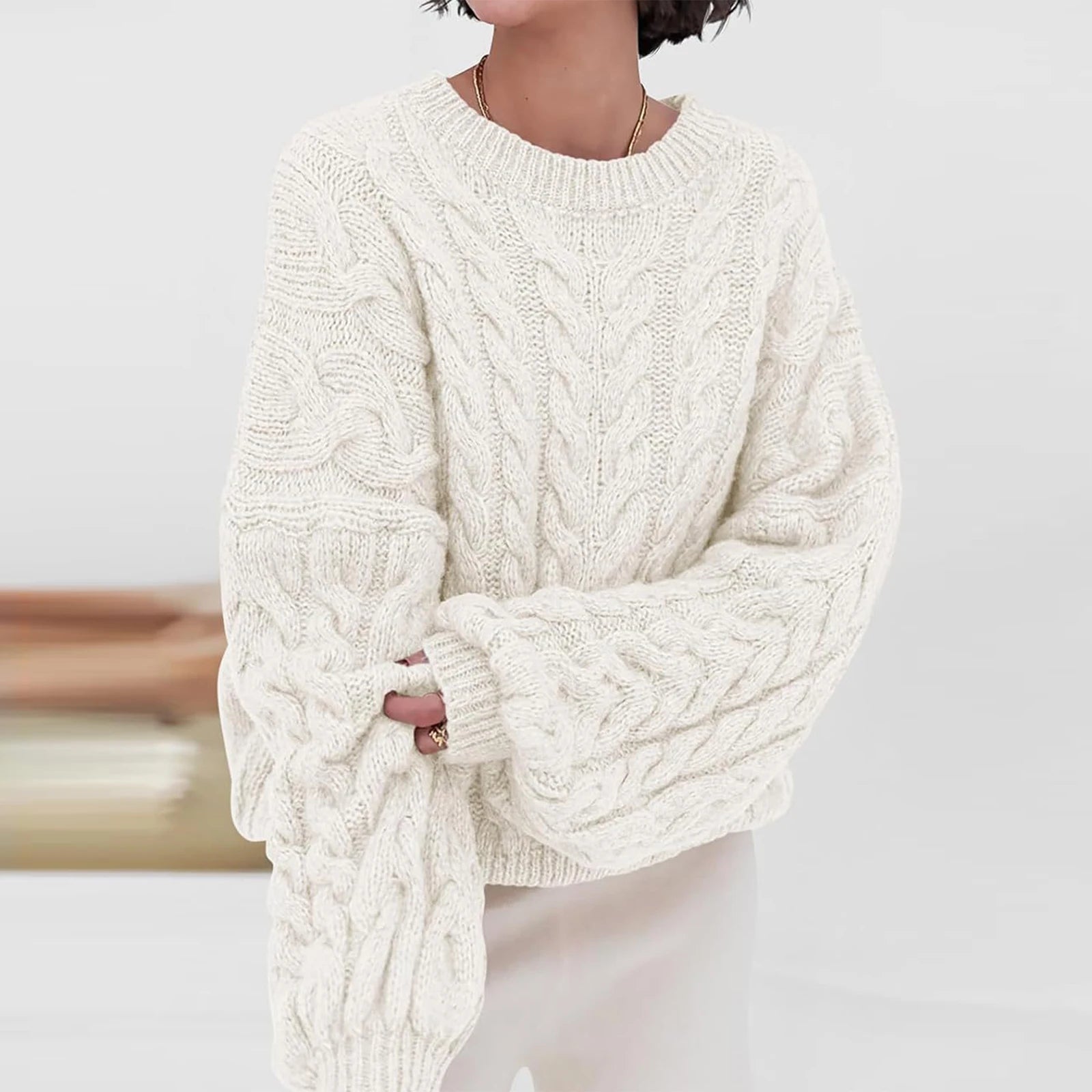 Sienna Cable Knit Sweater