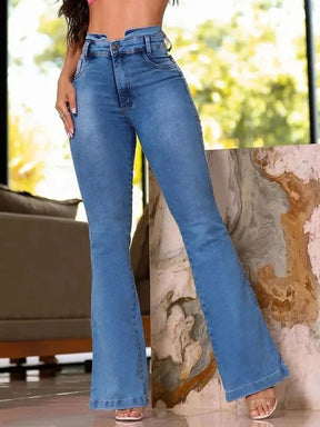 Sienna High-Waist Flare Jeans