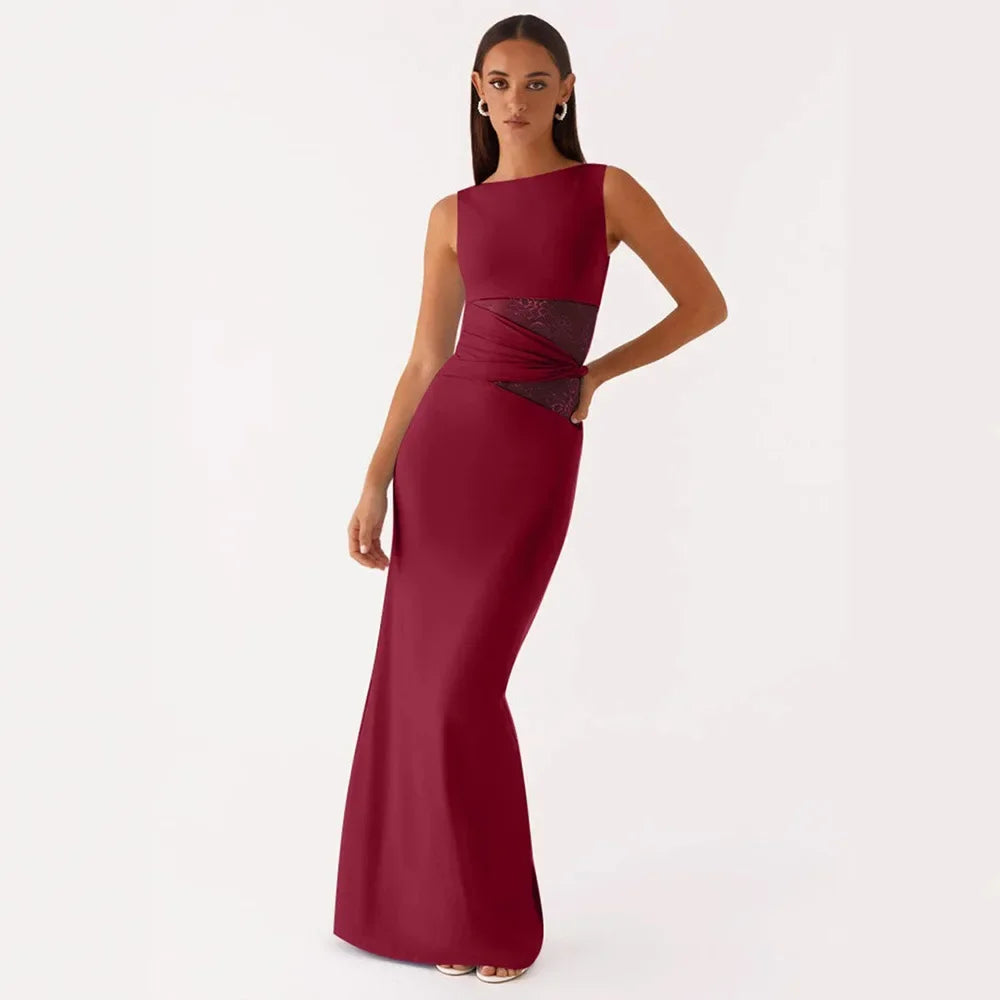 Valentina Lace Maxi Dress