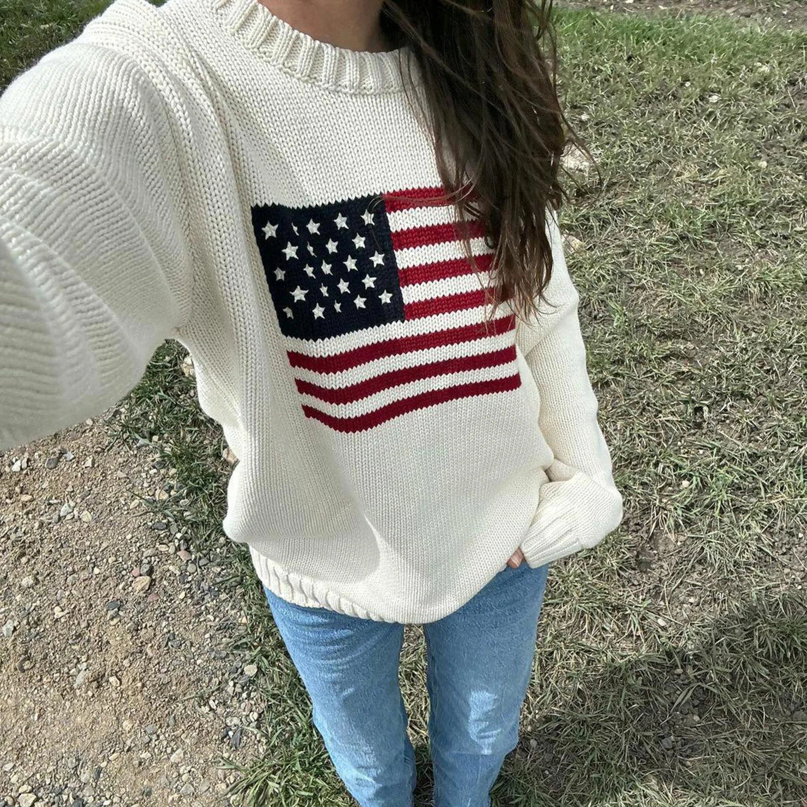 Brooklyn Flag Sweater