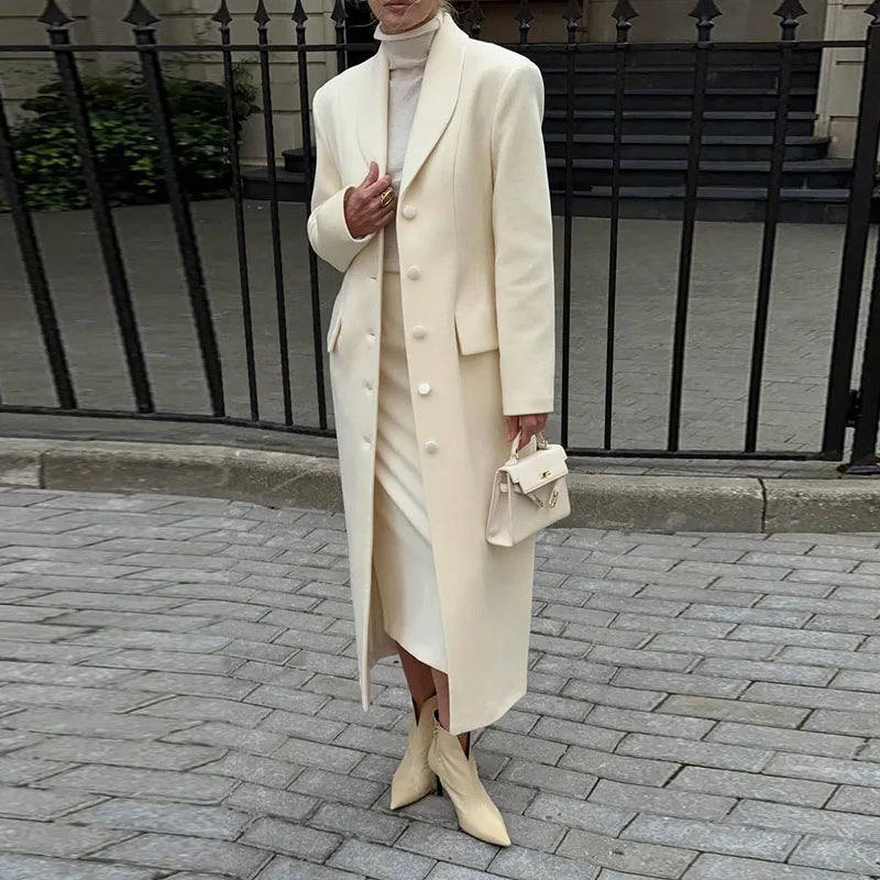 Vivienne Wool Long Coat