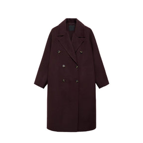 Camille Double-Breasted Wool Coat