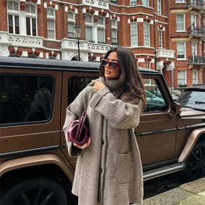 Aurelia Wool Blend Coat