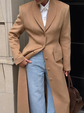 Vivienne Wool Long Coat