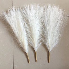 Faux Pampas Grass Stems
