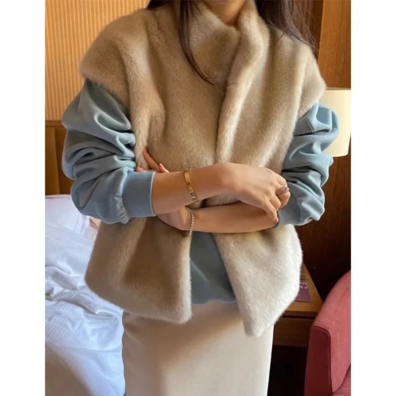 Margaux Fur Vest xxxxxxxxxxxxxxxxxxxxx (maten)