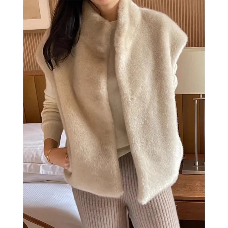 Margaux Fur Vest xxxxxxxxxxxxxxxxxxxxx (maten)