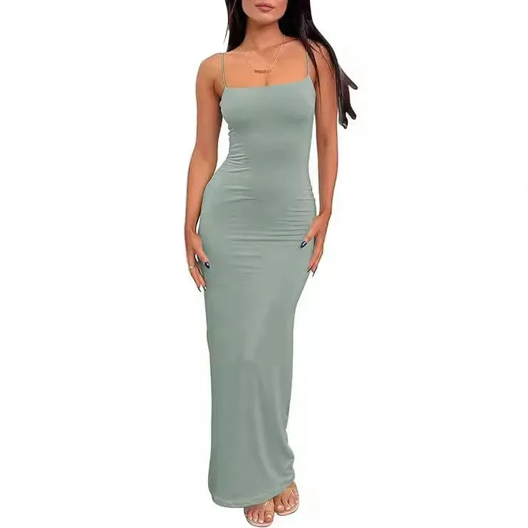 Isla Backless Maxi Dress