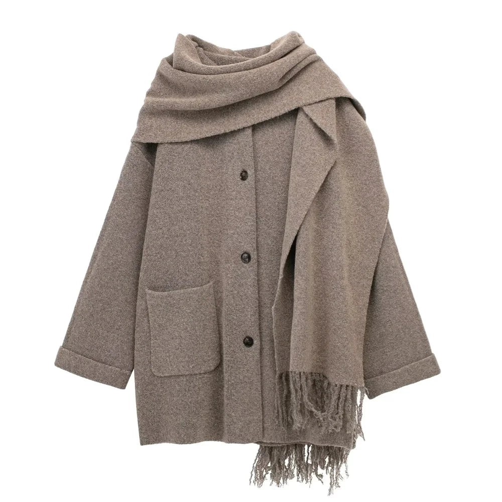 Aurelia Wool Blend Coat