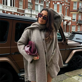 Aurelia Wool Blend Coat