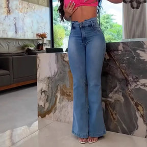 Sienna High-Waist Flare Jeans