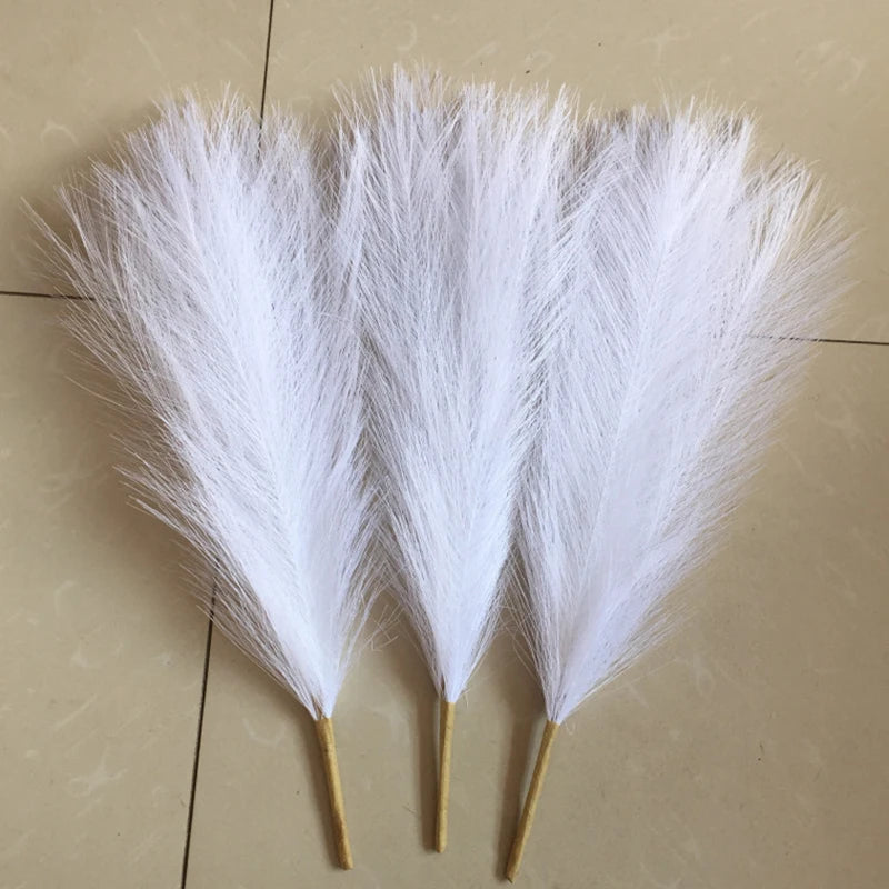 Faux Pampas Grass Stems