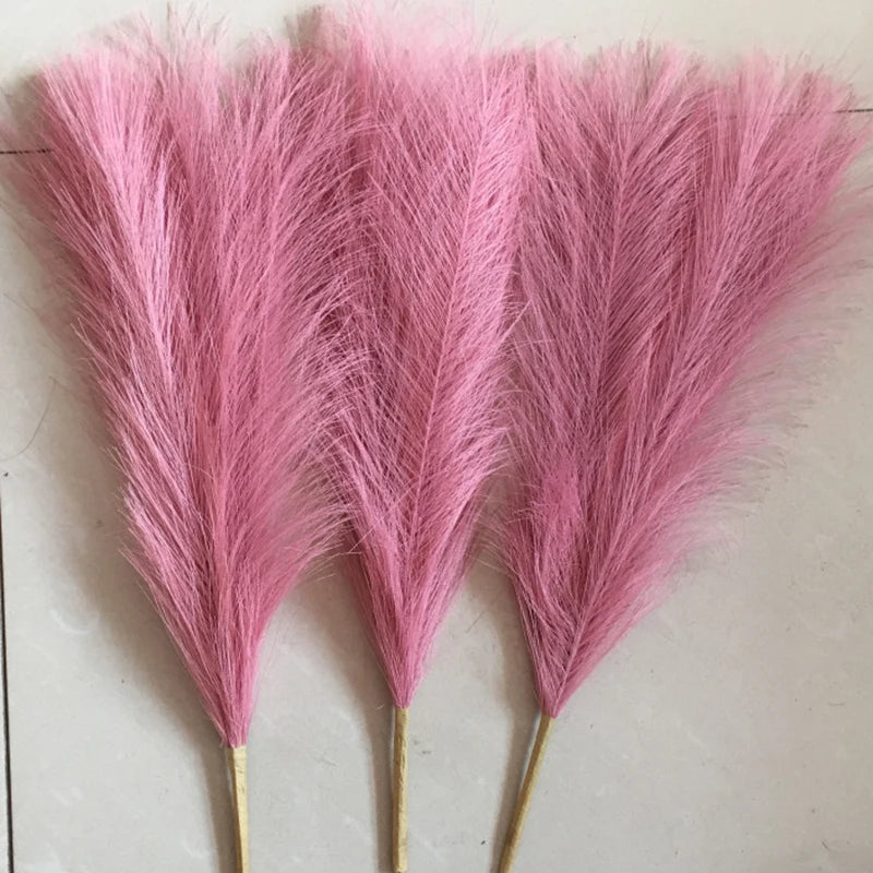Faux Pampas Grass Stems
