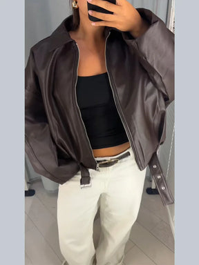 Milan Street Leather Jacket