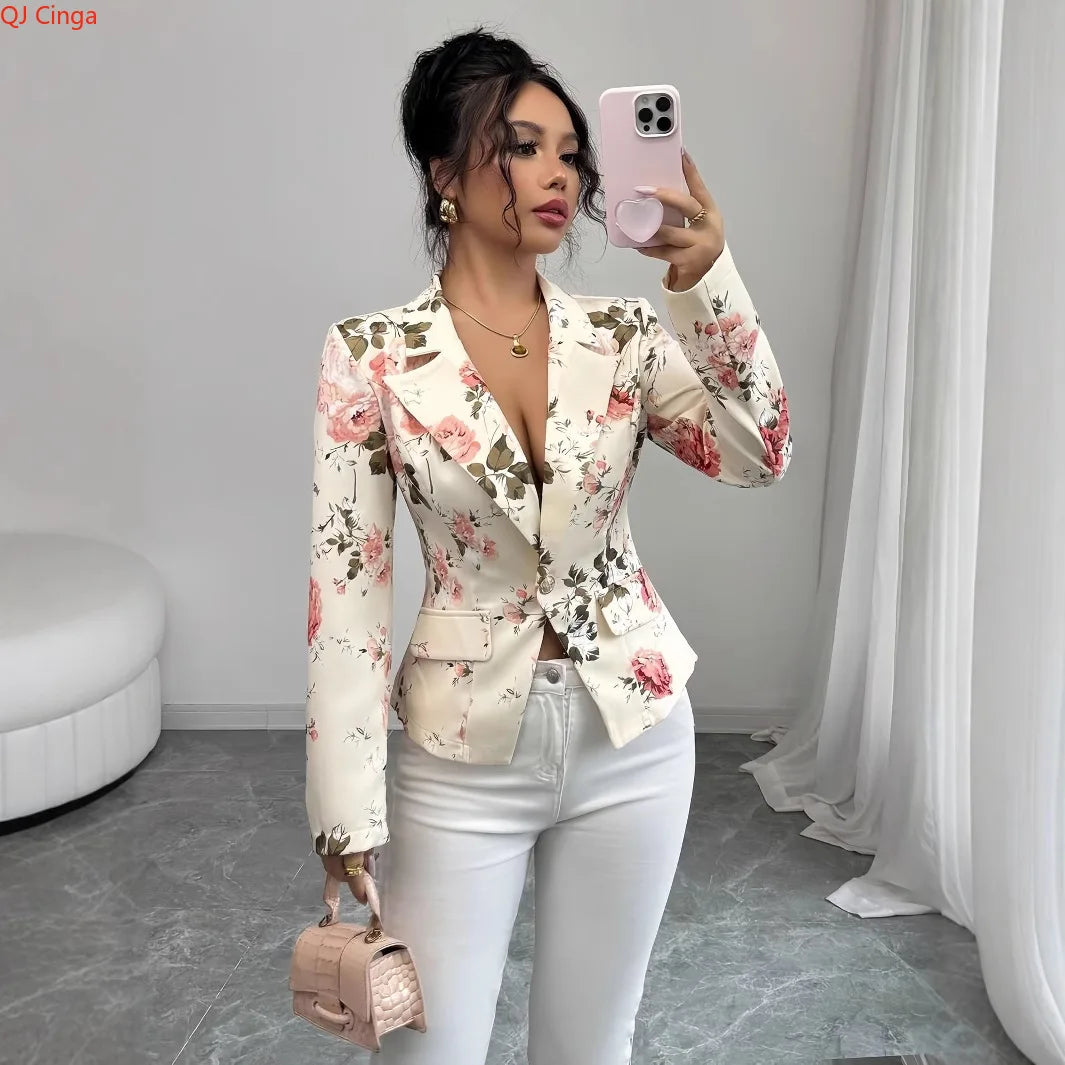 Florence Floral Blazer