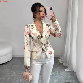 Florence Floral Blazer