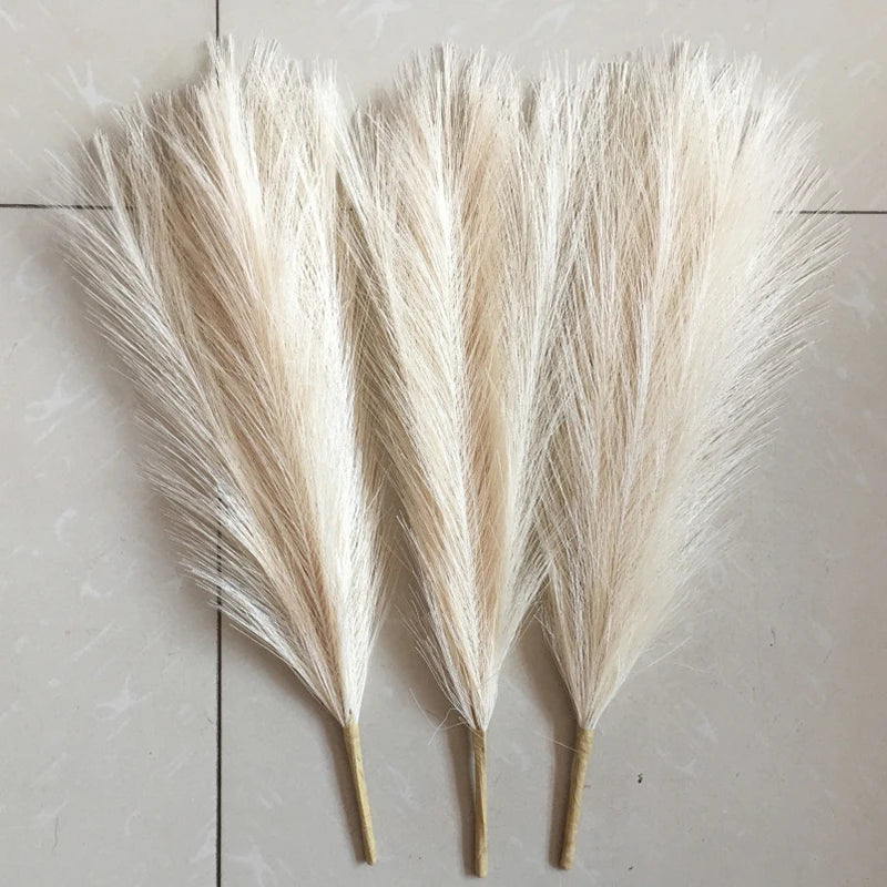 Faux Pampas Grass Stems