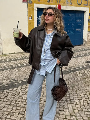 Milan Street Leather Jacket