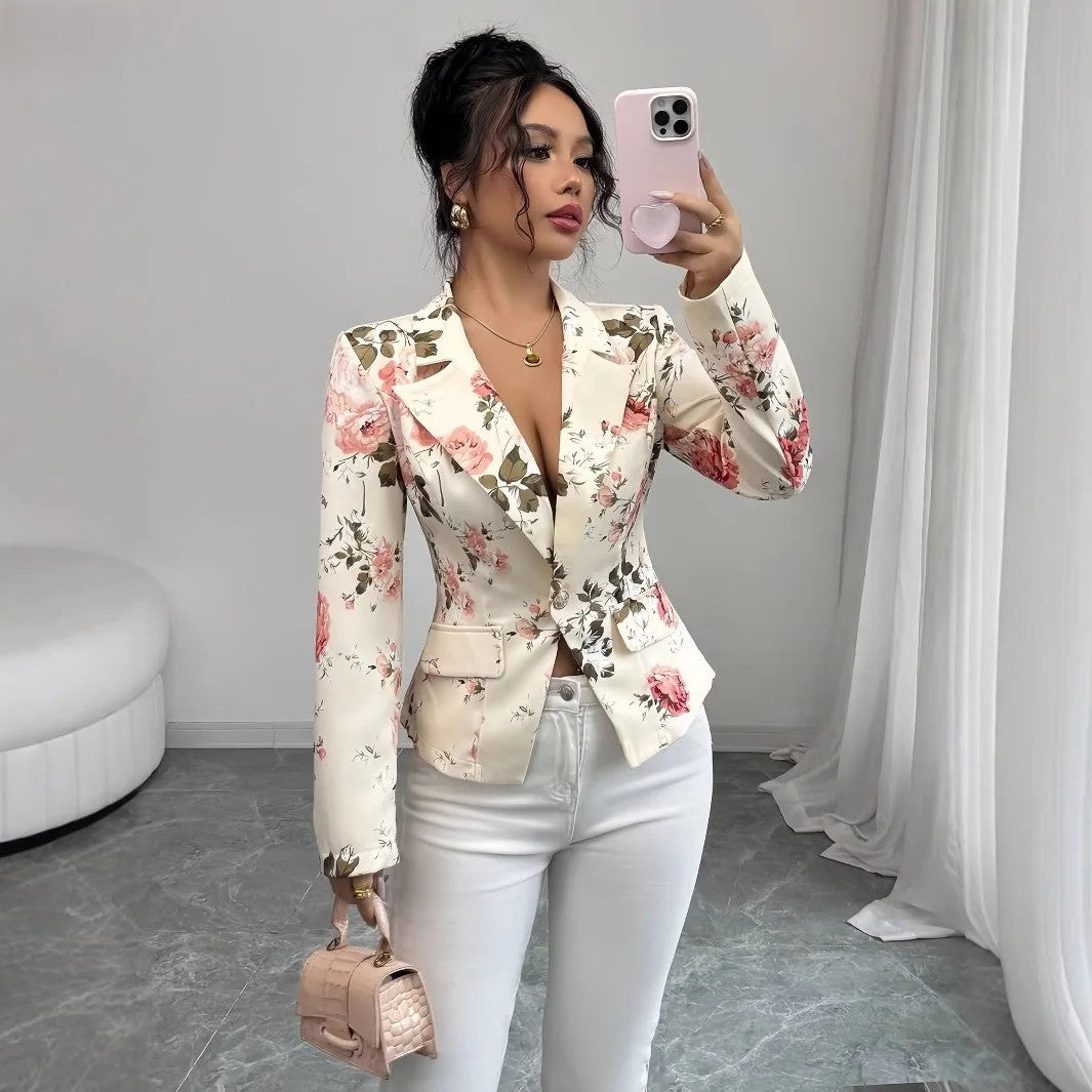 Florence Floral Blazer